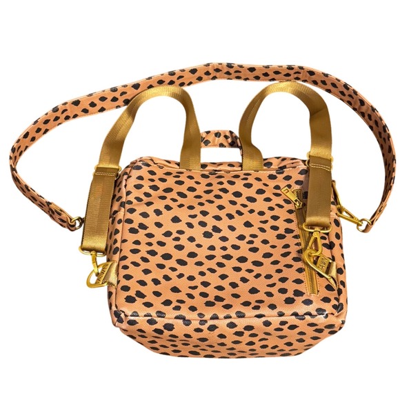 Fawn Design The Mini Spotted Convertible Backpack/Shoulder Diaper Bag EUC - Picture 7 of 16